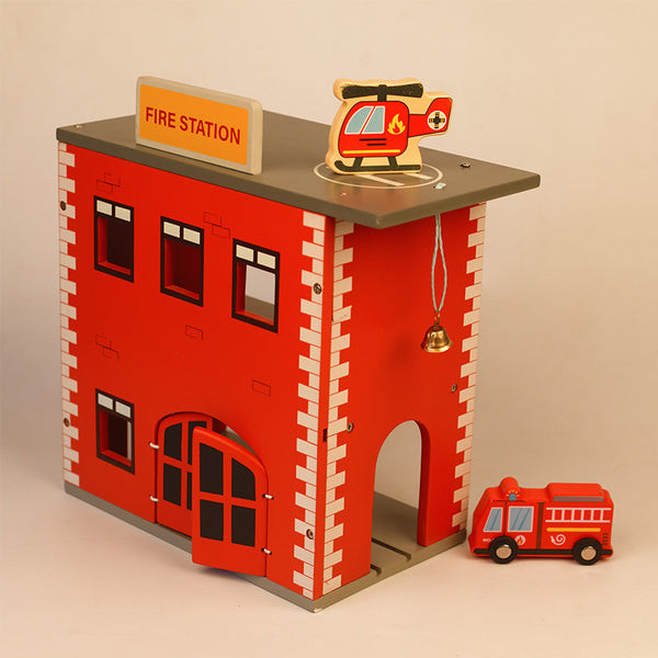Wooden Toy Set | Marshall’s Fire Station