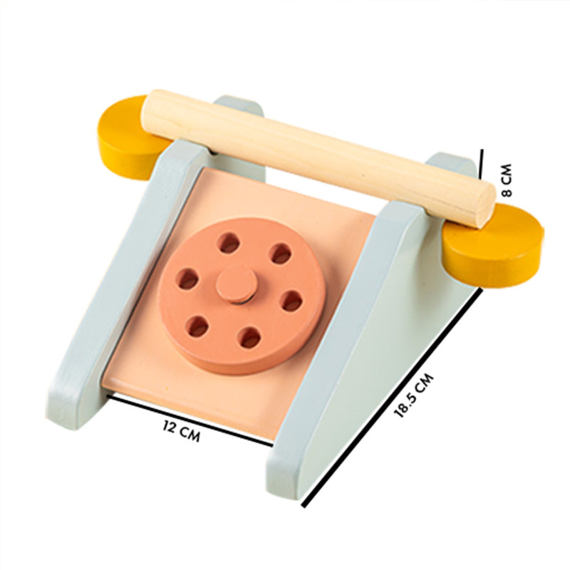 Wooden Toy Set | Clubhouse Telephone