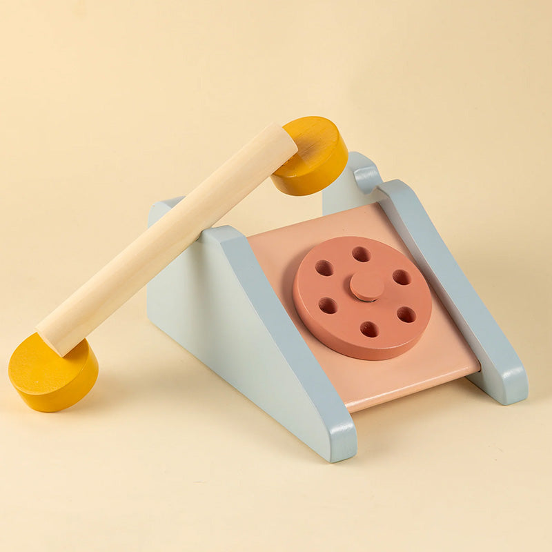 Wooden Toy Set | Clubhouse Telephone