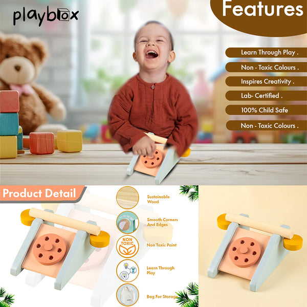 Wooden Toy Set | Clubhouse Telephone