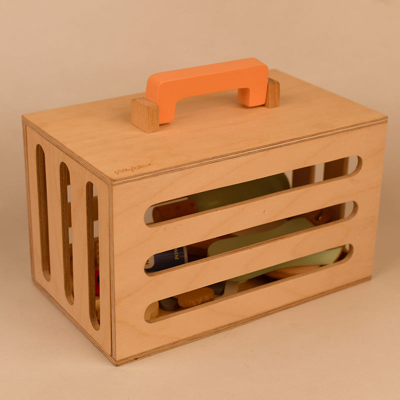 Wooden Toy Set | Pet Grooming Set