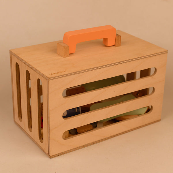 Wooden Toy Set | Pet Grooming Set