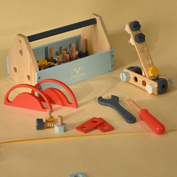 Wooden Toy Set | Fix It Up