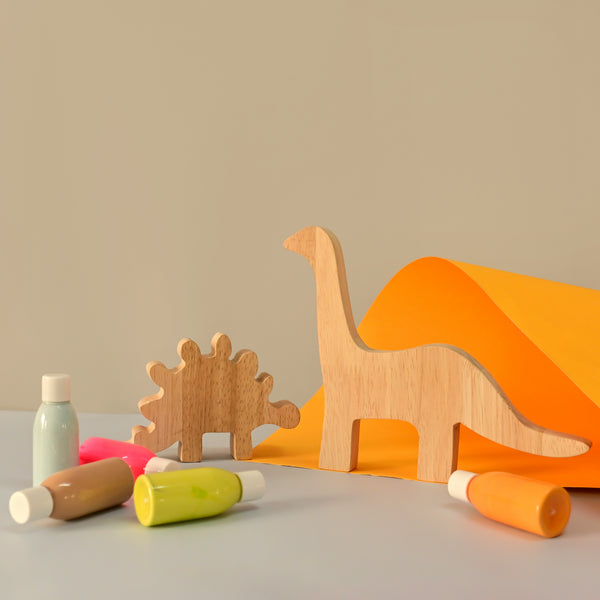 Wooden Toy Set | DIY Kit - Dino Set