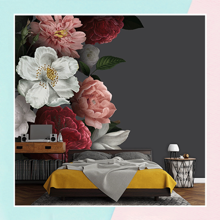 Peonies Flower Theme Wallpaper