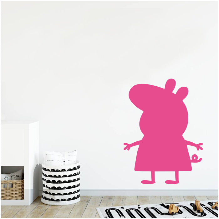 Chalk Wall Decals | Peppa Pig - Pink