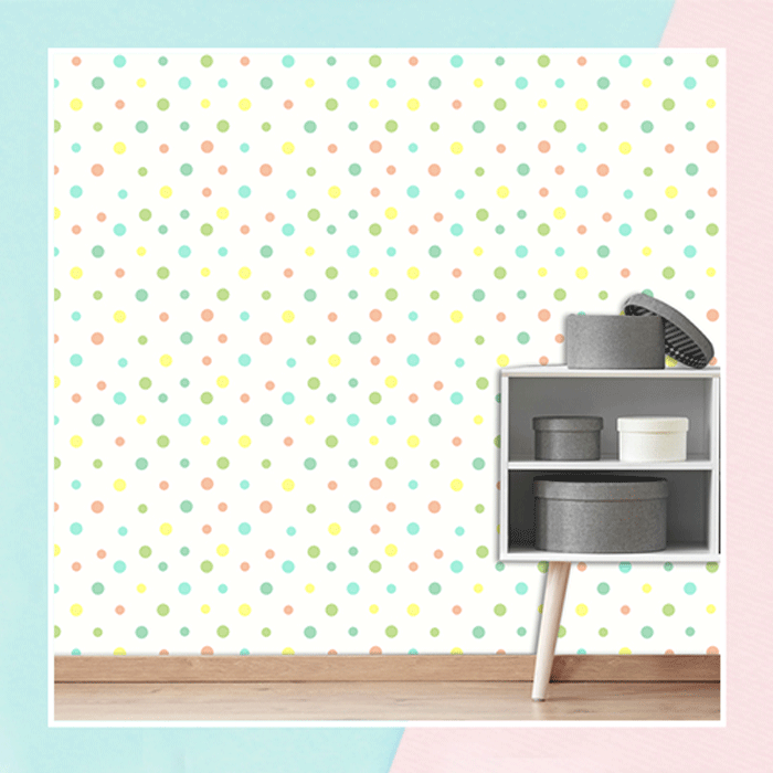 Polka Dots Pattern Wallpaper