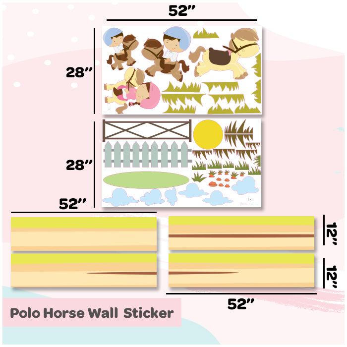 Wall Stickers For Room | Polo Horse