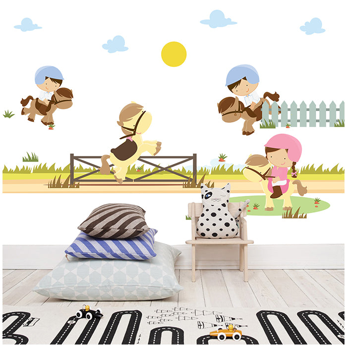 Wall Stickers For Room | Polo Horse