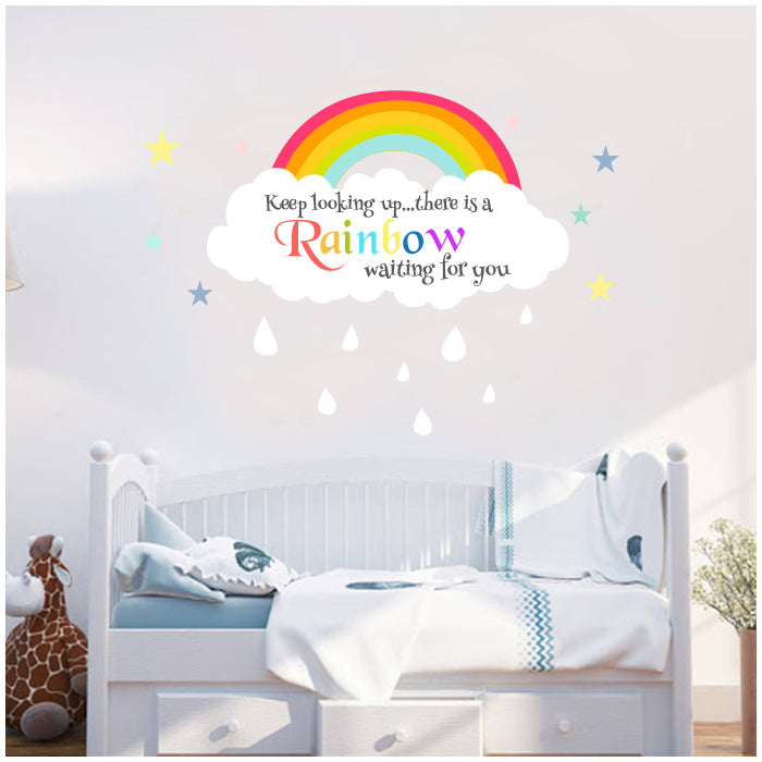 Wall Stickers For Room | Rainy Rainbow