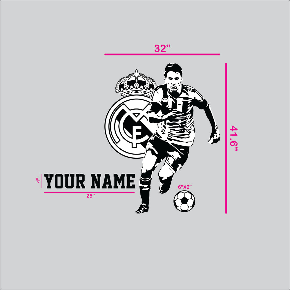 Wall Name Sticker | Ronaldo