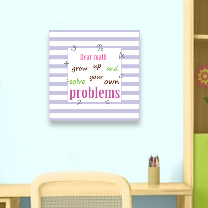 Canvas Wall Art Frame | Study Time