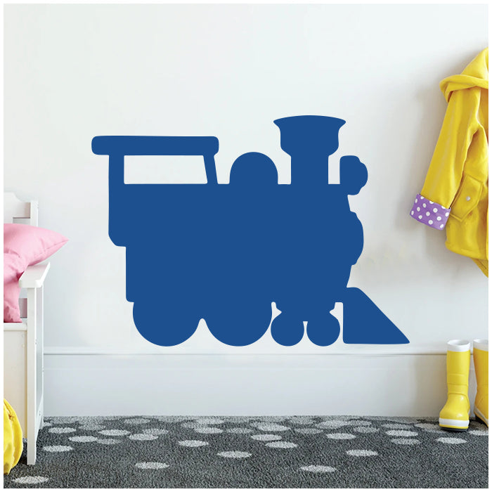 Chalk Wall Decals | Train - Blue