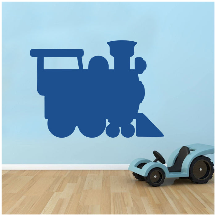 Chalk Wall Decals | Train - Blue
