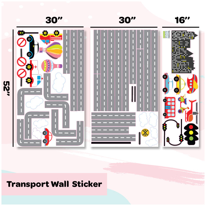 Wall Stickers For Room | Transport