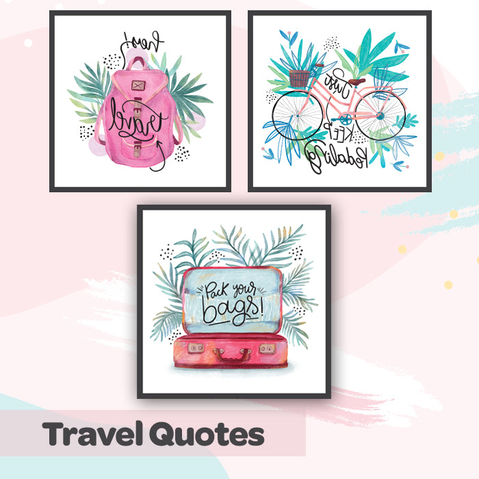 Wall Frames | Travel Quotes