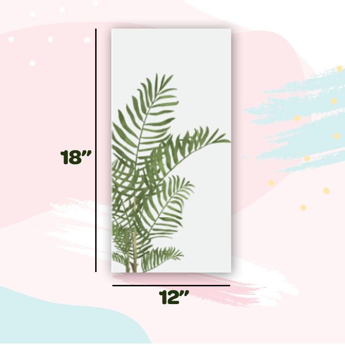 Canvas Wall Art Frame | Tropical leaves