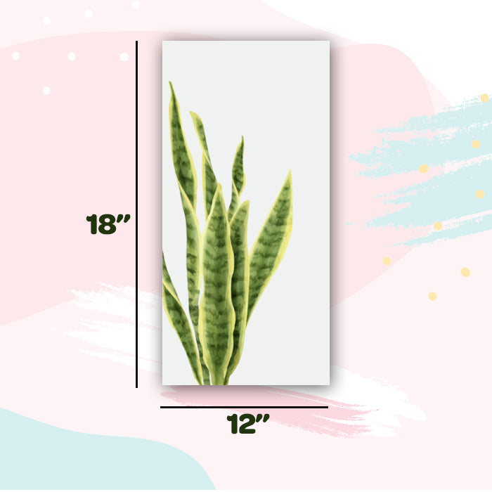 Canvas Wall Art Frame | Tropical leaves