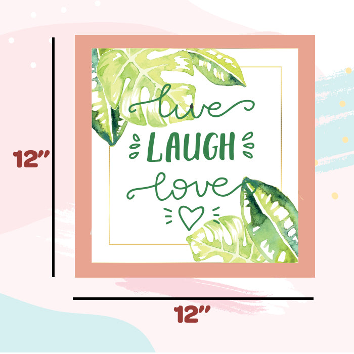 Wall Frames | Tropical Vibes Quotes