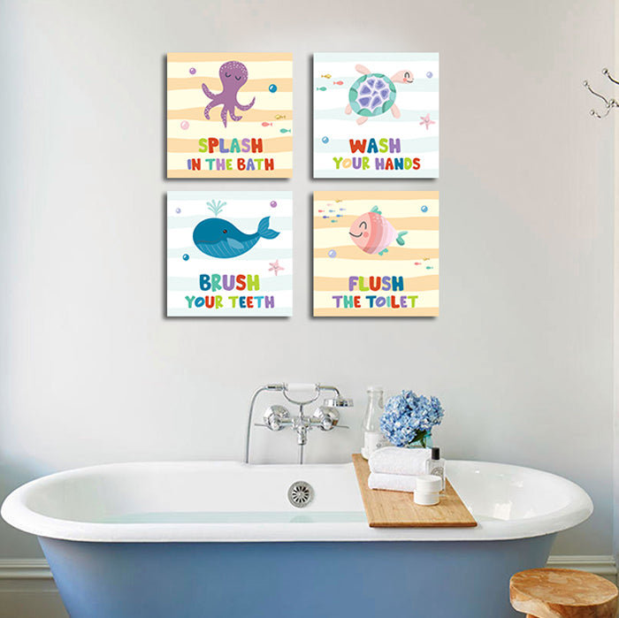 Bathroom Wall Art Frame | Under The Sea