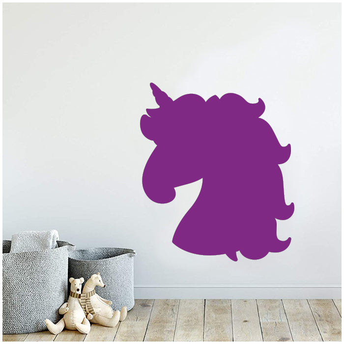 Chalk Wall Decals | Unicorn - Purple