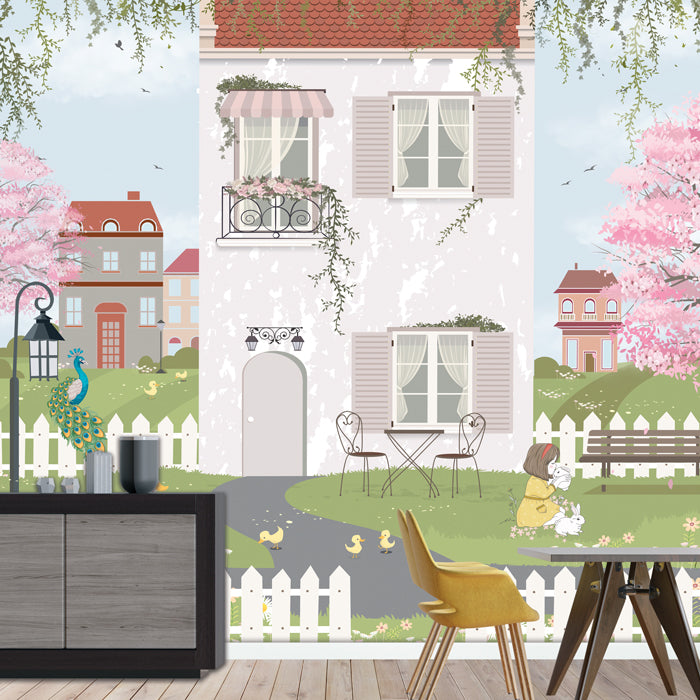 Vintage House Theme Wallpaper