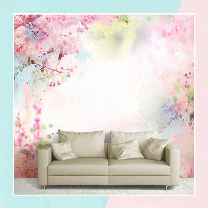 Watercolor Canvas Wallpaper