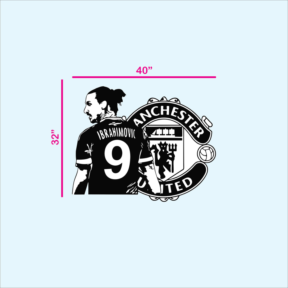 Wall Stickers For Room | Zlatan Ibrahimovic Footballer