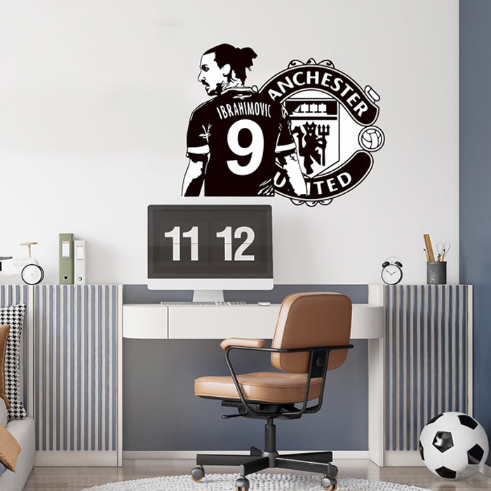 Wall Stickers For Room | Zlatan Ibrahimovic Footballer