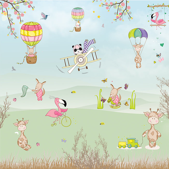 Animals Having Fun Wallpaper