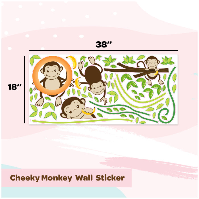 Wall Stickers For Room | Cheeky Monkey