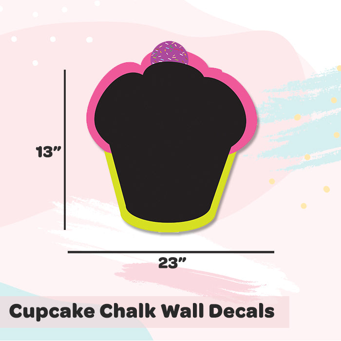 Chalk Wall Decals | Cupcake