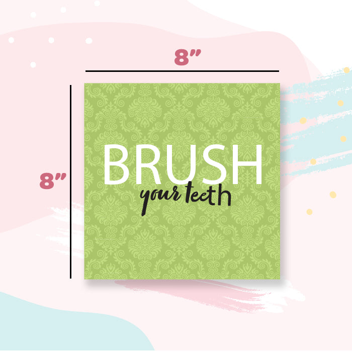 Bathroom Wall Art Frame | Flush & Brush