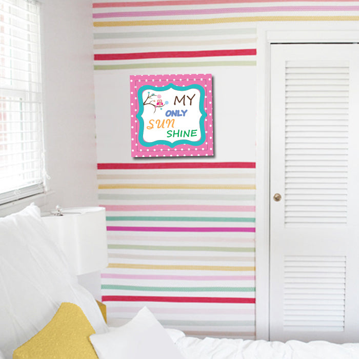 Canvas Wall Art Frame | Hoot Theme