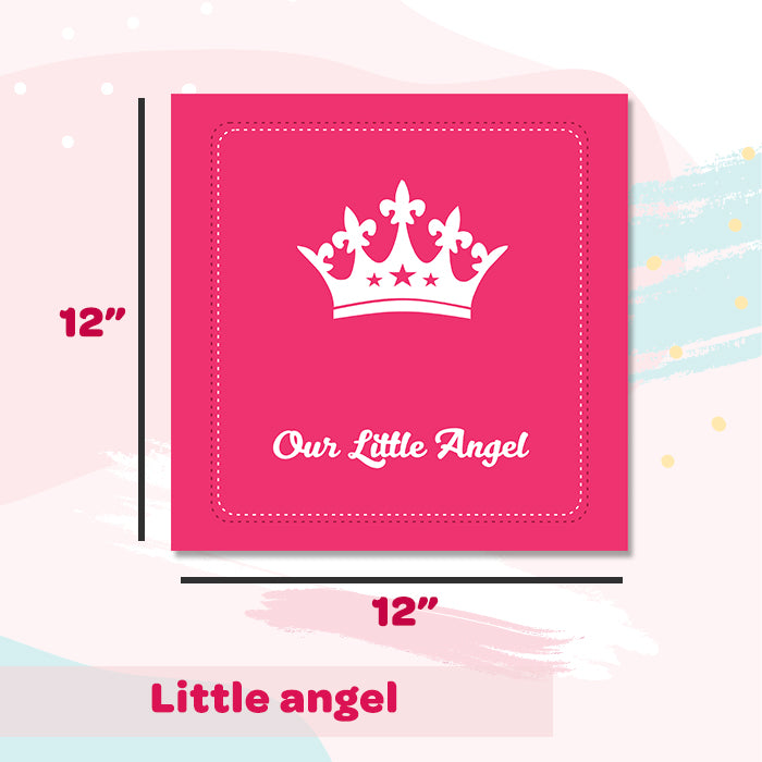 Illuminated Customized Name Canvas | Little Angel