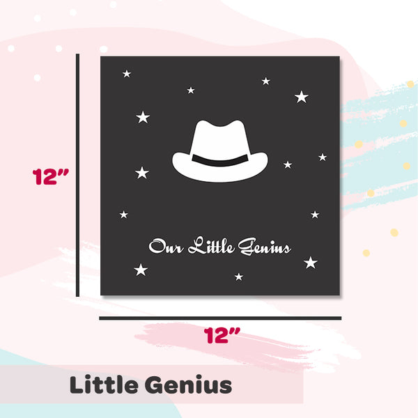 Illuminated Customized Name Canvas | Little Genius