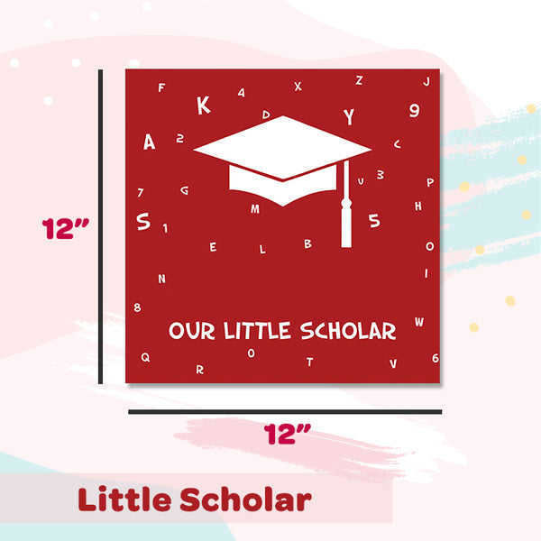 Illuminated Customized Name Canvas | Little Scholar