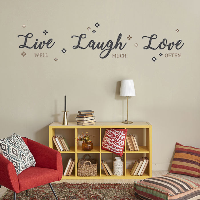 Wall Stickers For Room | Live Laugh Love