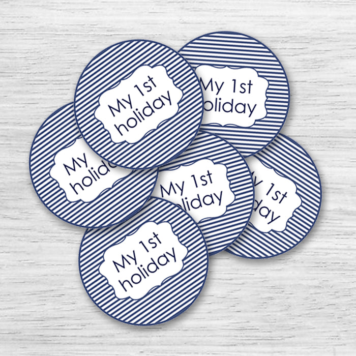 Nautical Milestone Sticker