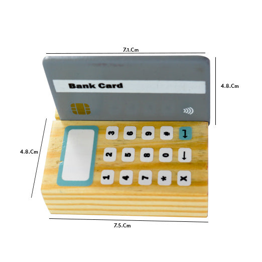 Wooden Toy Set | Funny Money Cashier