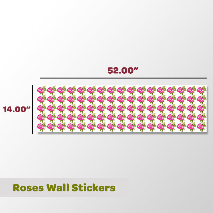 Mini Wall Art Stickers For Room | Roses