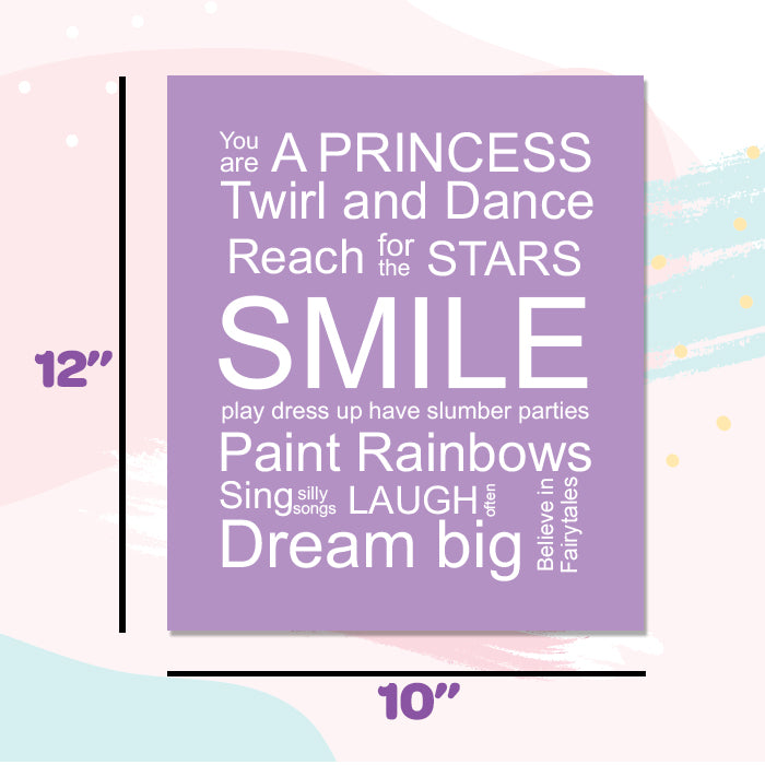 Canvas Wall Art Frame | Smile