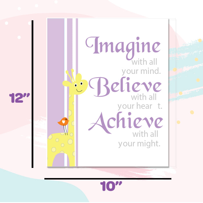 Canvas Wall Art Frame | Smile