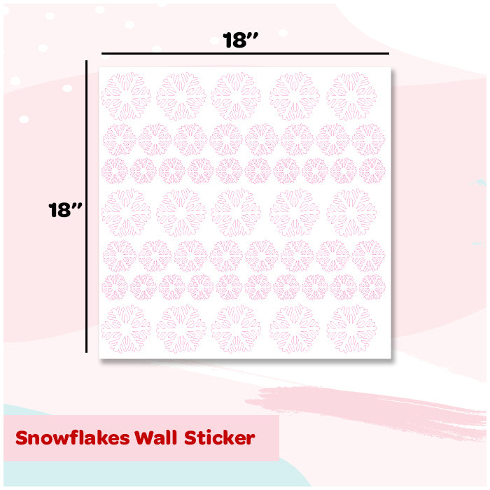 Mini Wall Art Stickers For Room | Snowflake