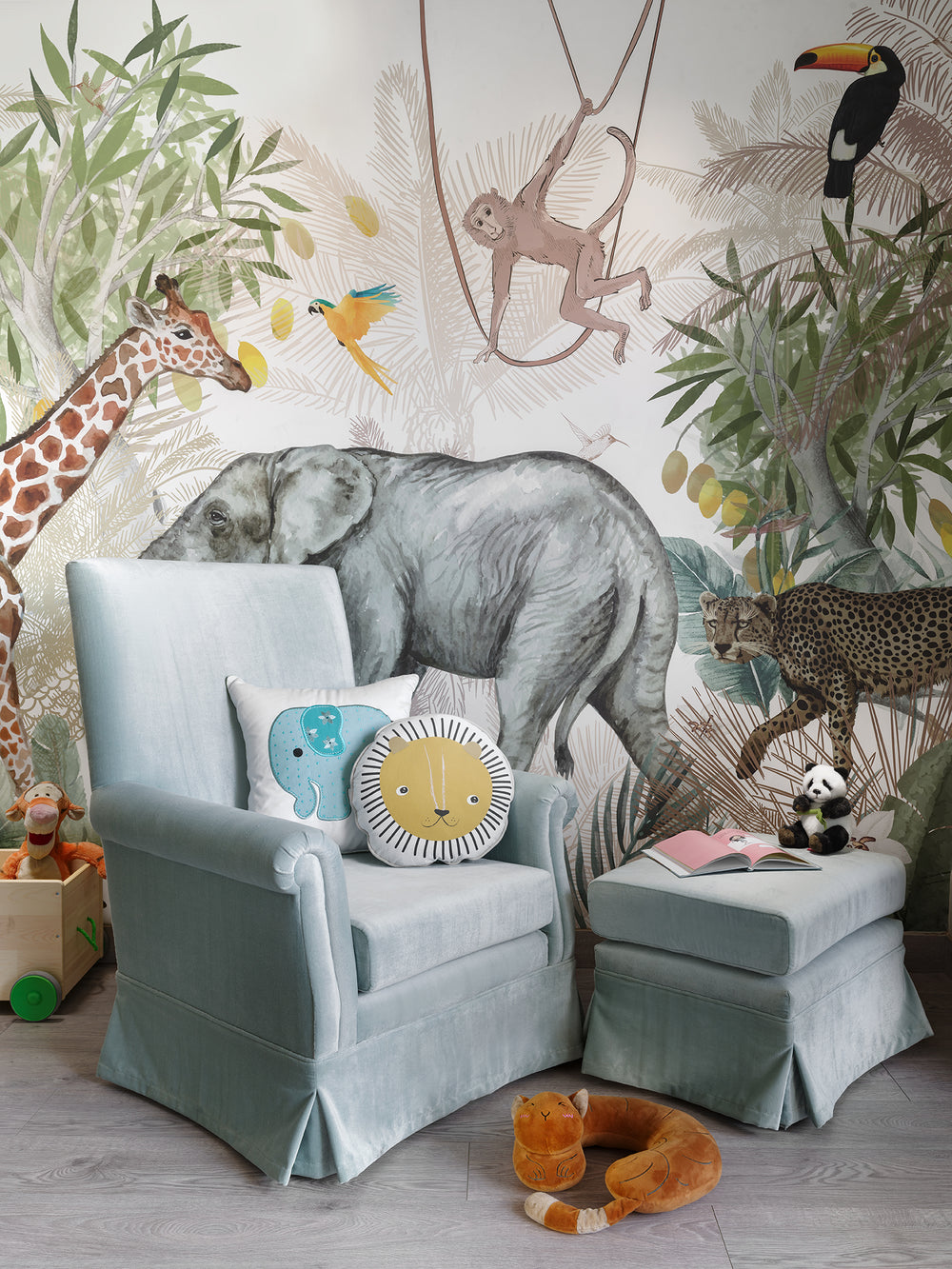 Tropical Animal Wallpaper